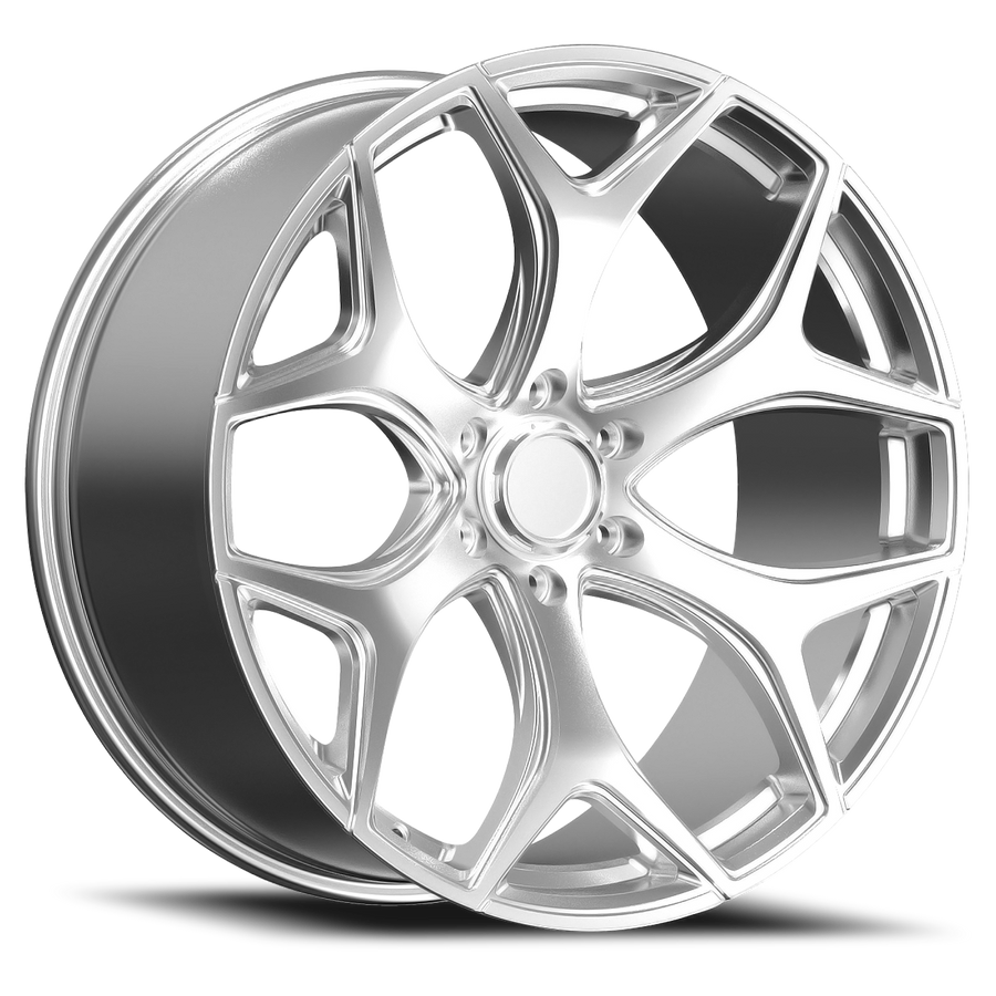 REP F01 22X10 6X135 +25 87.1 Chrome