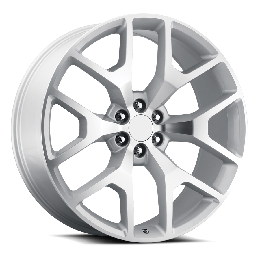 REP G04 26X10 6X139.7 +27 78.1 Silver Machined Face