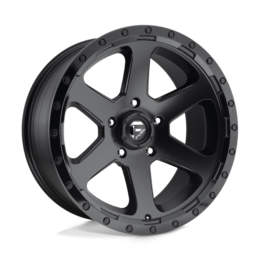 FUEL D589 18X9 6X5.5 MT-BLK-GBL 20MM