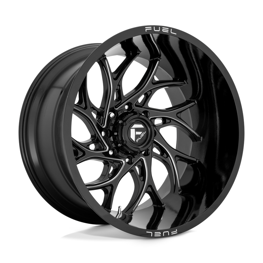 FUEL D741 22X10 8X180 GL-BLK-MIL -18MM