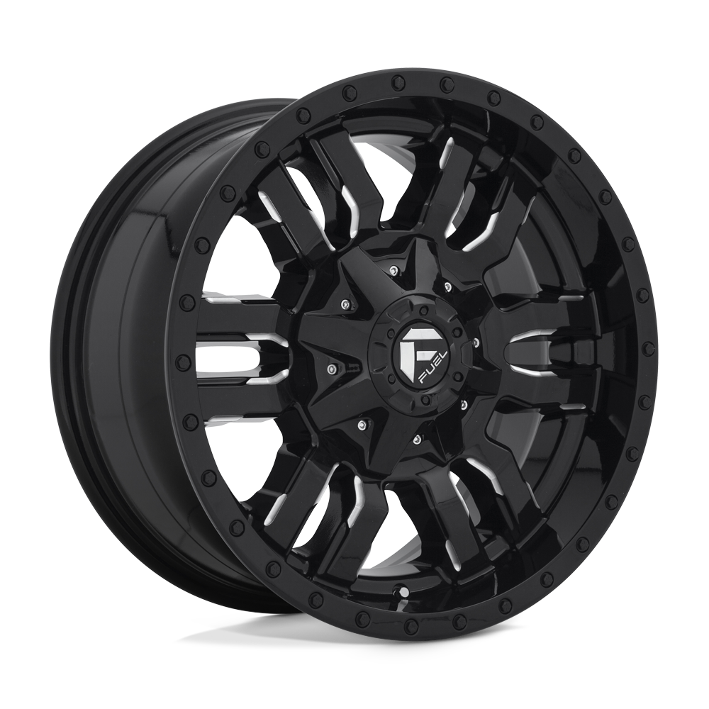 FUEL D595 18X9 8X180 GL-BLK-MIL 20MM