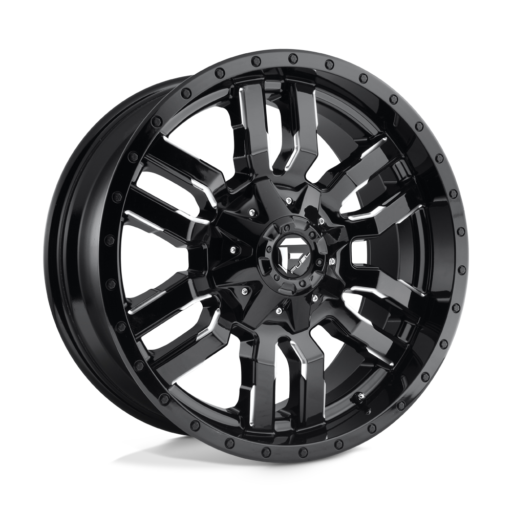 FUEL D595 17X9 5X4.5/5.0 GL-BLK-MIL 01MM