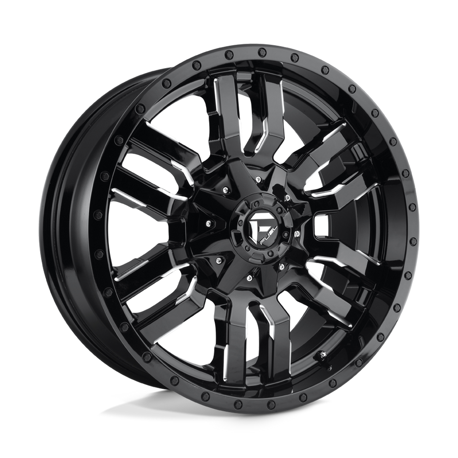FUEL D595 17X9 6X135/5.5 GL-BLK-MIL 02MM