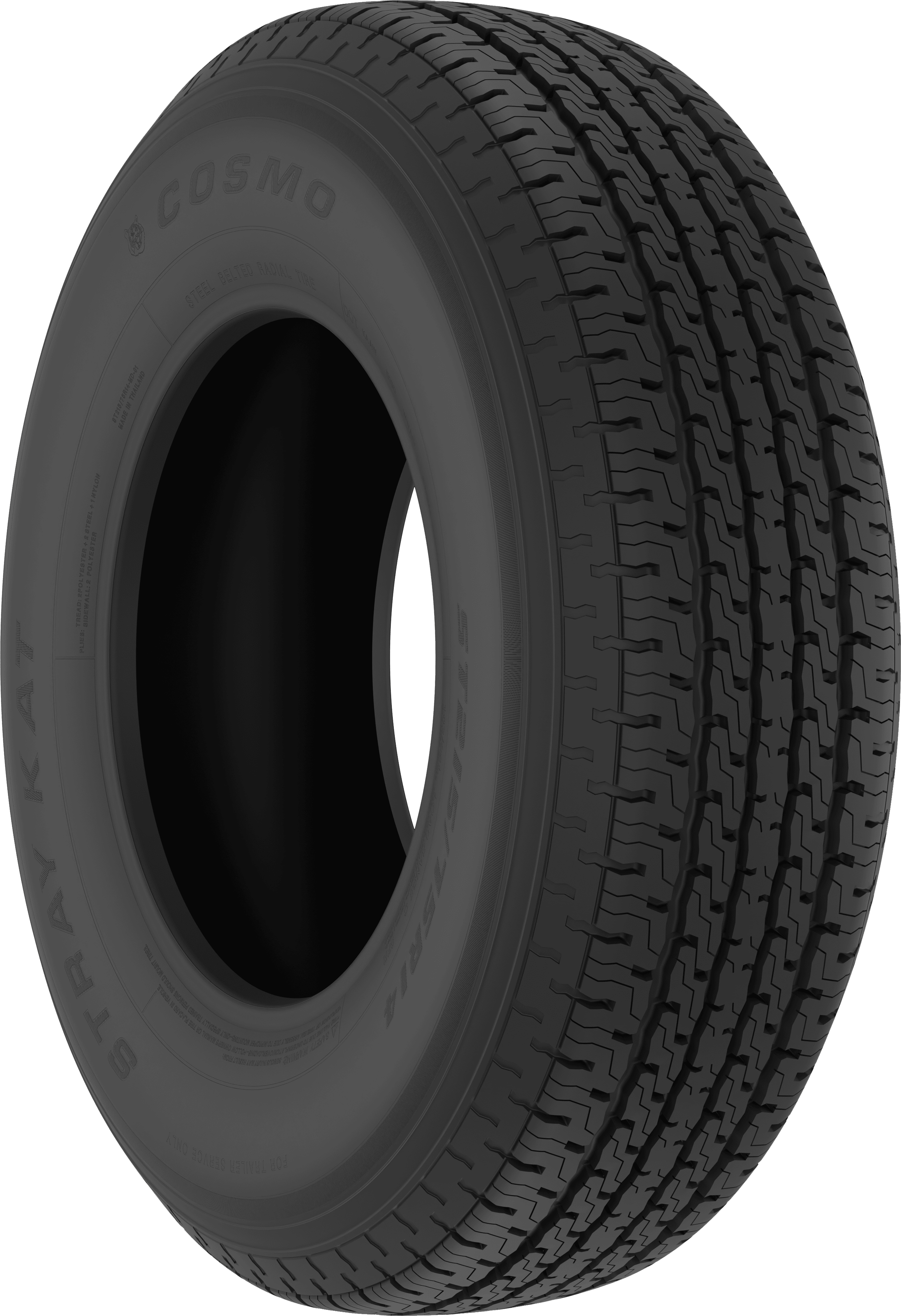 ST205/75R15 STRAY KAT TRAILER 111/106M LOAD E 10PLY