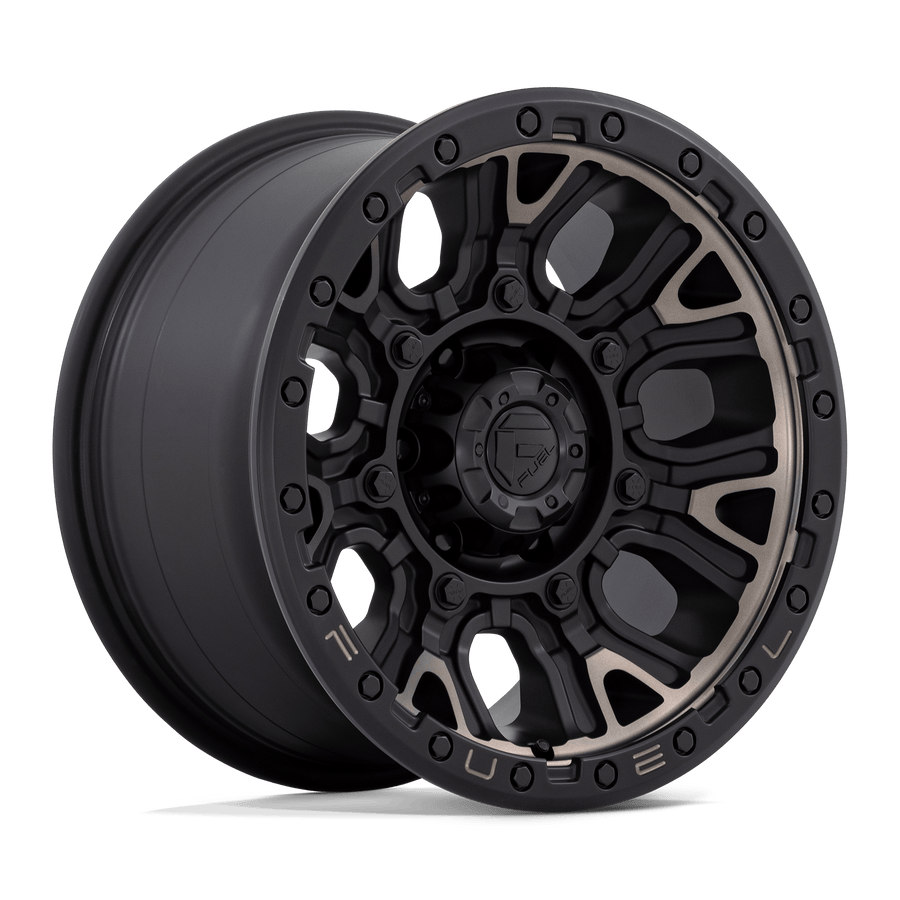 FUEL D824 17X9 6X5.5 M-BLK-DDT 1MM
