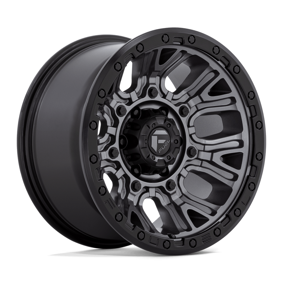 FUEL D825 17X9 5X5.0 M-GNMTL BLK-RG 1MM