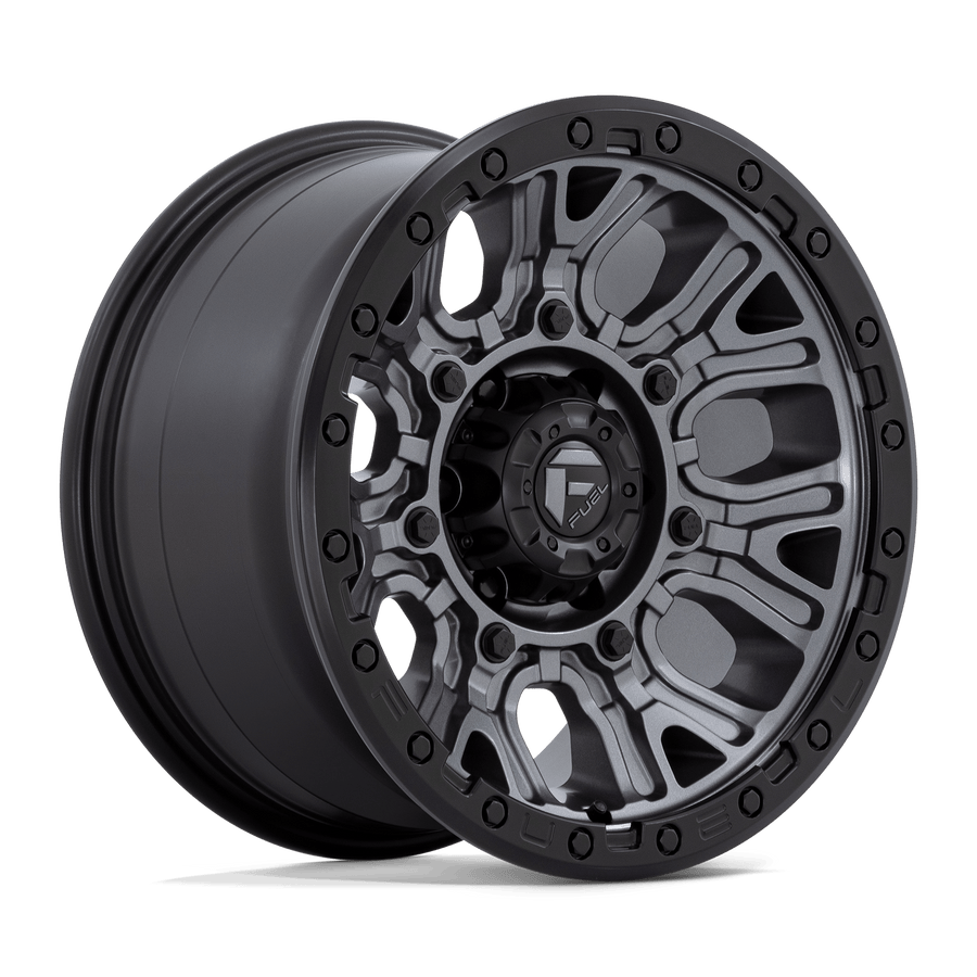 FUEL D825 17X9 6X5.5 M-GNMTL BLK-RG 1MM
