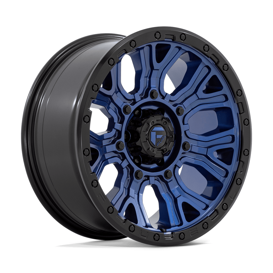 FUEL D827 20X9 6X5.5 DK-BLUE BLK-RG 1MM