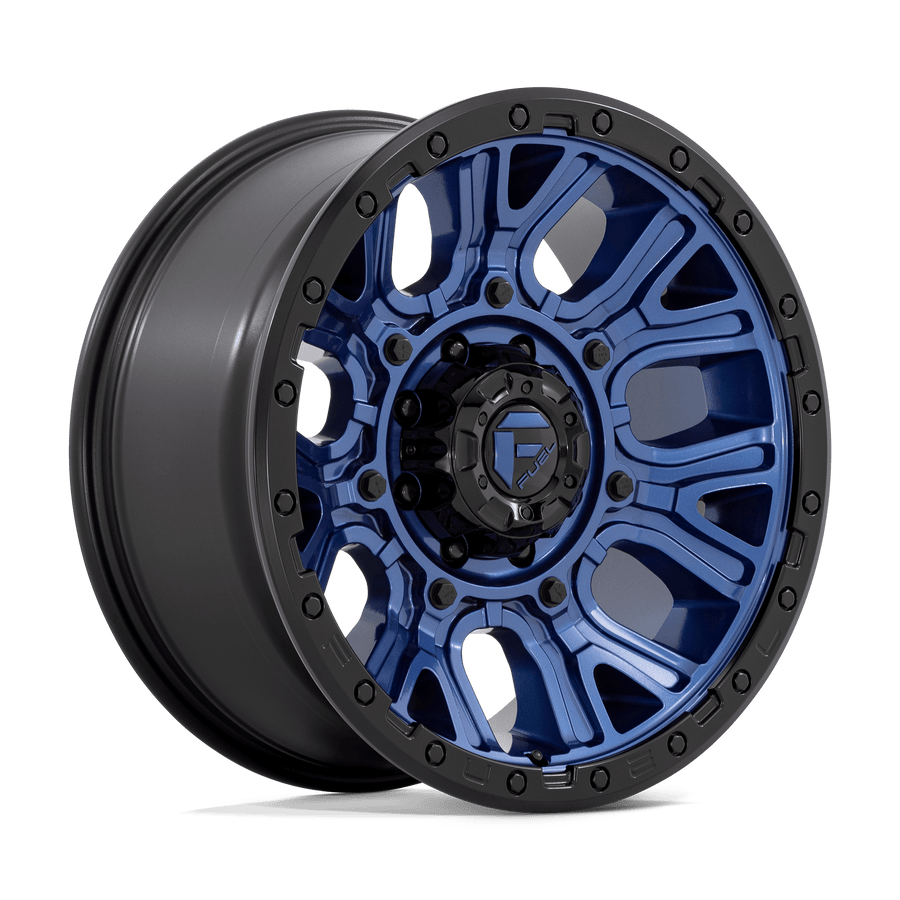 FUEL D827 20X9 8X180 DK-BLUE BLK-RG 1MM