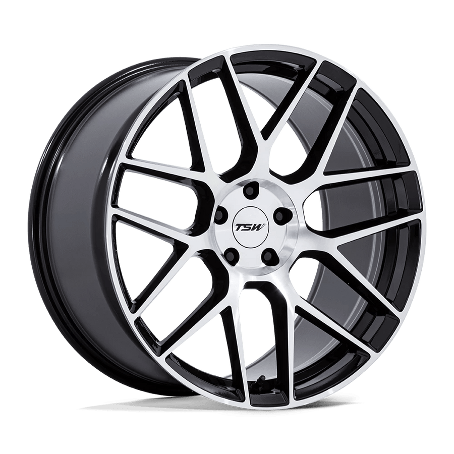 TW002 18X9.5 5X4.5 G-BLK-MCH 25MM