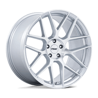 TW002 20X9 5X112 G-SLV-MACH 20MM