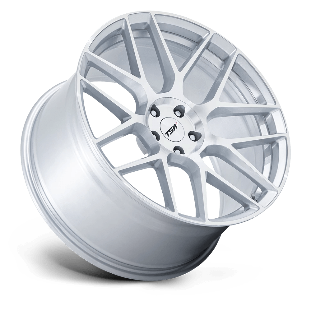 TW002 17X8 5X4.5 G-SLV-MACH 40MM