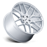 TW002 18X8.5 5X112 G-SLV-MACH 42MM