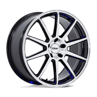 TW004 19X8.5 5X112 G-BLK-MCH 32MM