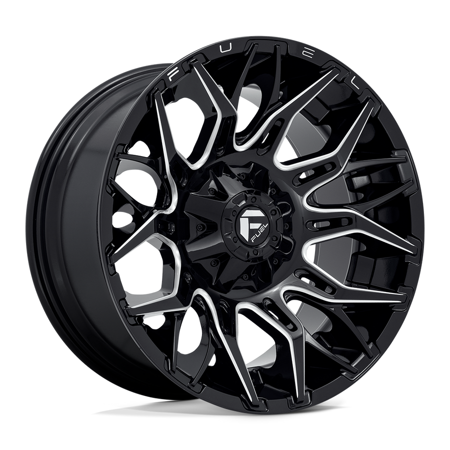 FUEL D769 20X10 6X135/5.5 G-BLK-MILL -18MM