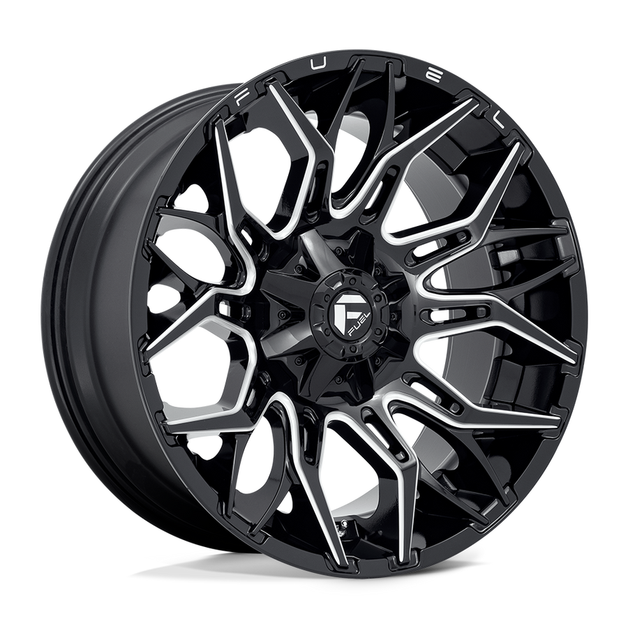 FUEL D769 22X10 8X180 G-BLK-MILL -18MM