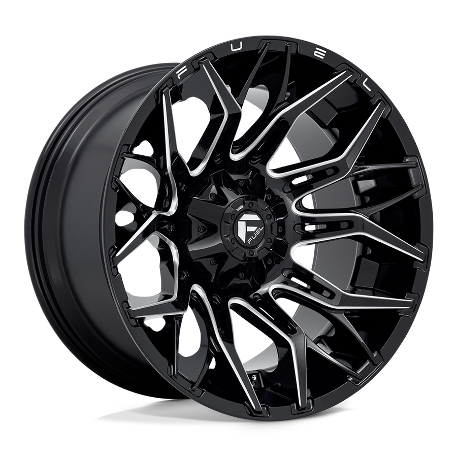FUEL D769 22X12 8X180 G-BLK-MILL -44MM