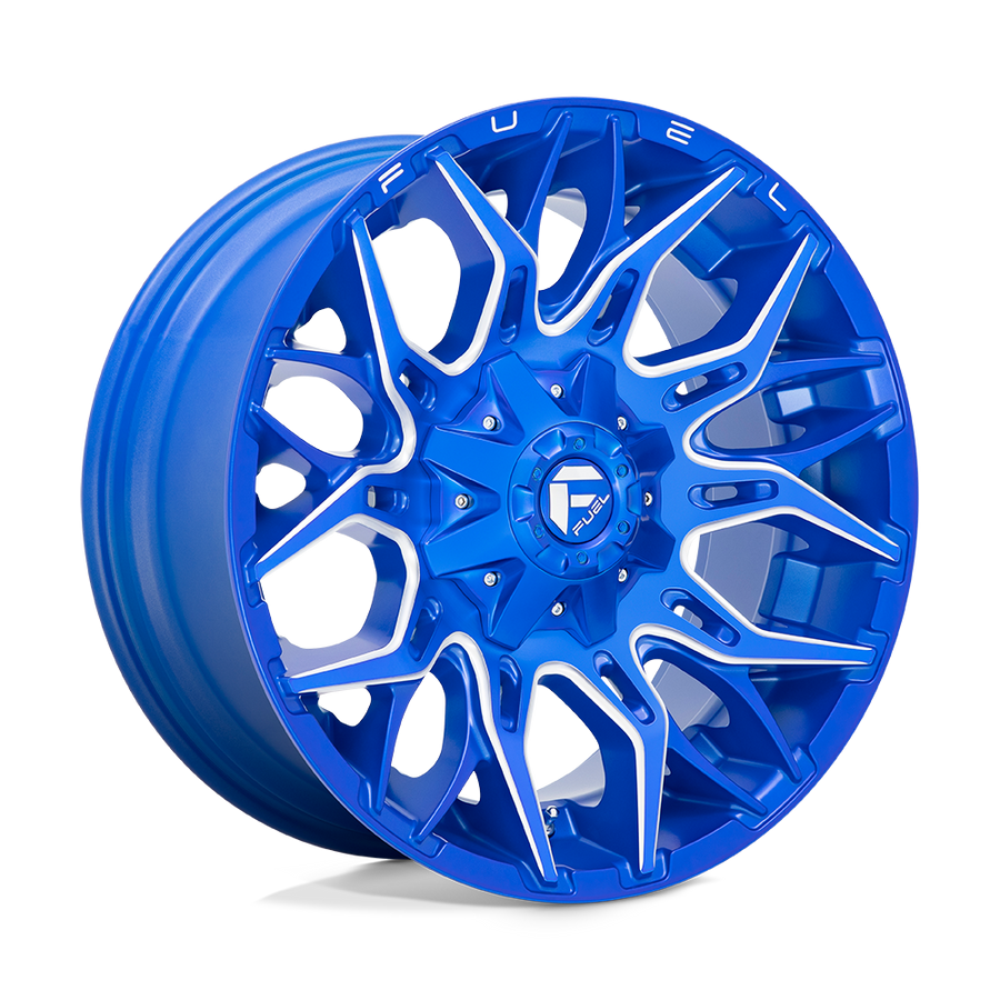 FUEL D770 22X12 6X135/5.5 BLUE-MILL -44MM