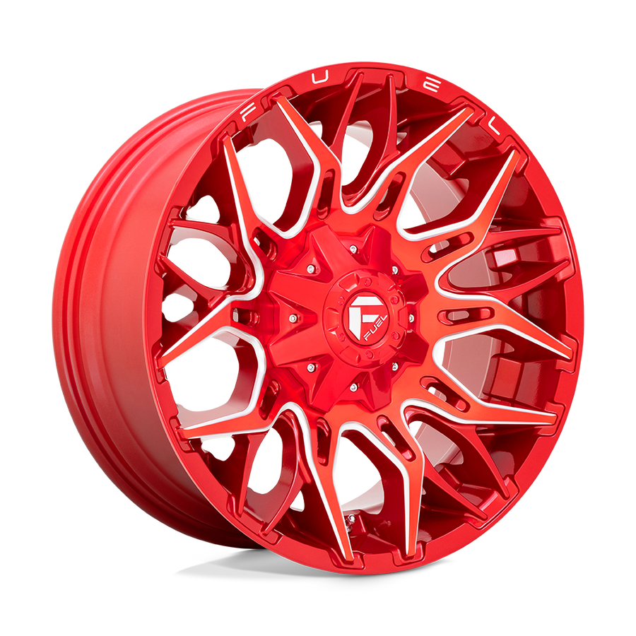 FUEL D771 22X12 8X6.5 GL-RED-MILL -44MM