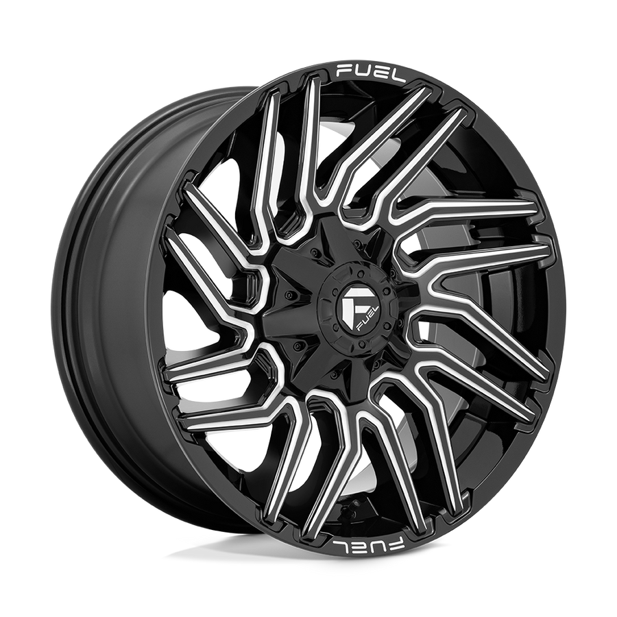 FUEL D773 20X9 5X5.5/150 G-BLK-MILL 01MM