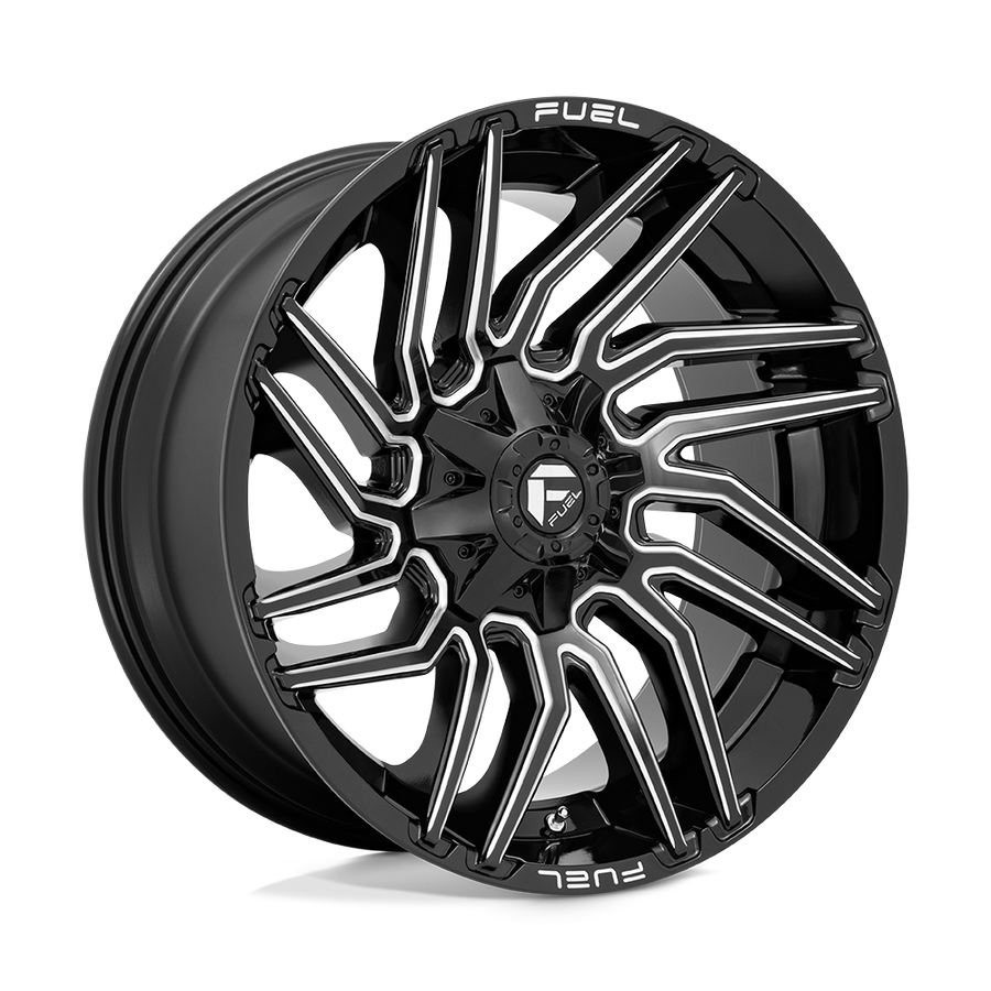 FUEL D773 22X10 8X6.5 G-BLK-MILL -18MM
