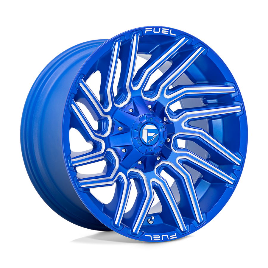 FUEL D774 20X10 6X135/5.5 BLUE-MILL -18MM