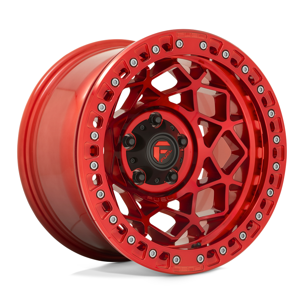 FUEL D121 17X9 5X5.0 GL-RED -15MM