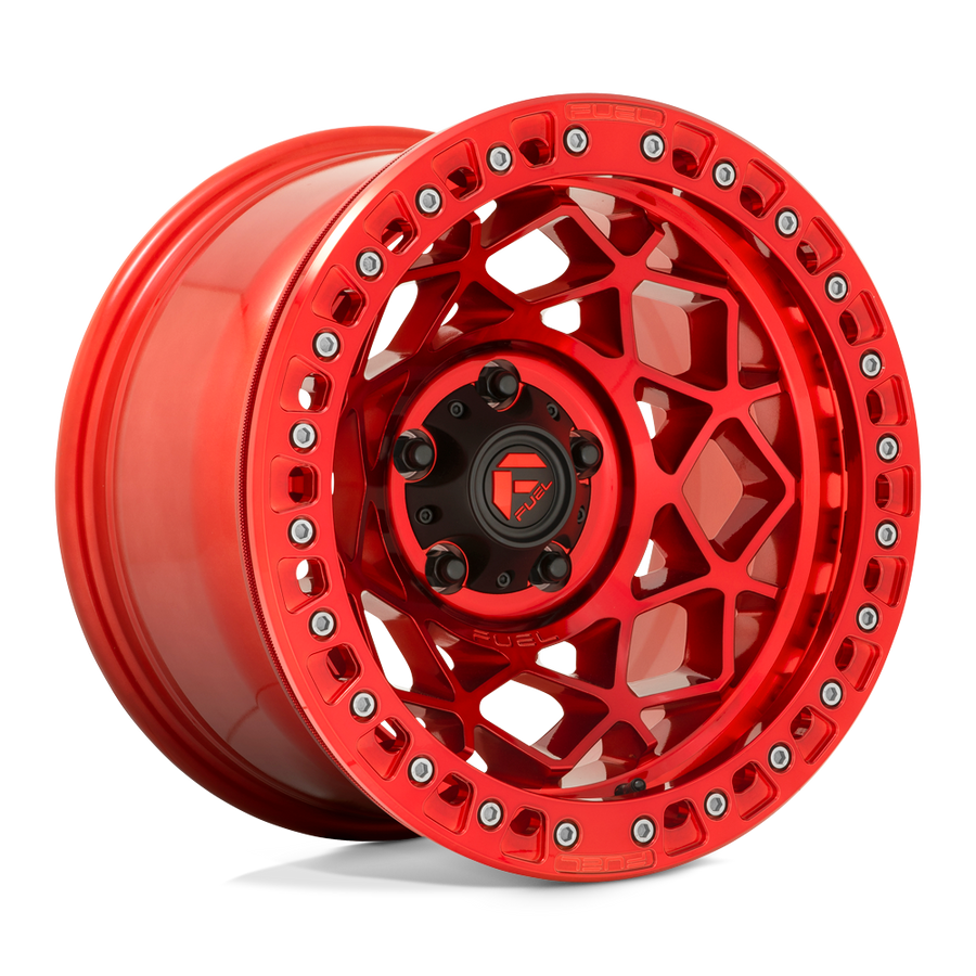 FUEL D121 17X9 5X5.0 GL-RED -15MM