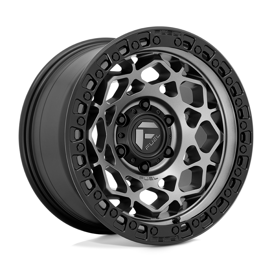 FUEL D784 17X9 5X5.0 GMTL M-BLK-RING 01MM