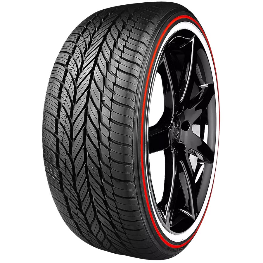 235/55R17 Vogue Tyre CUSTOM BUILT RADIAL VIII RED STRIPE RED/WHITE 99H SL M+S