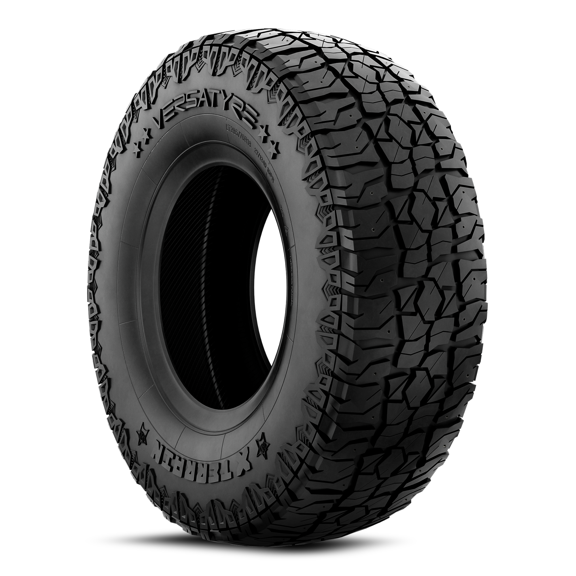 LT265/70R17 VERSATYRE X-TERRAIN 10PLY LOAD E 121/118S BSW