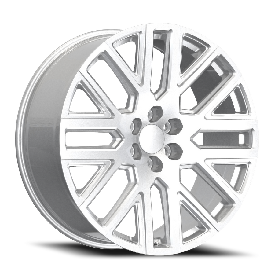 Replica G50 22X9 6X139.7 +28 78.1 Silver Milled