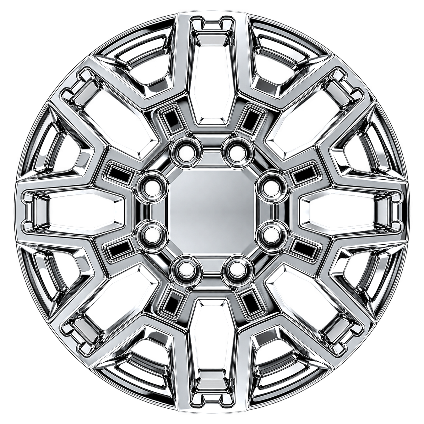 Replica G29 20X8.5 8180 +47 124.1 Chrome
