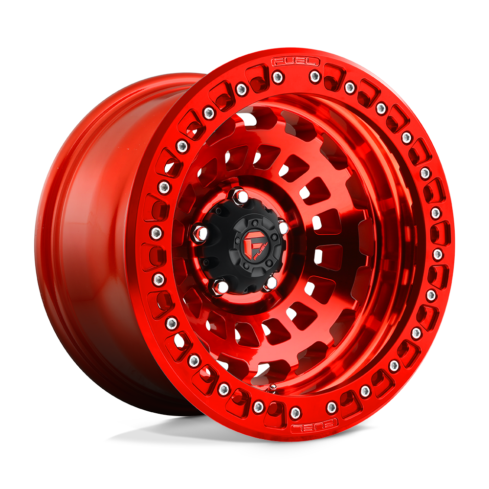 FUEL D100 17X9 5X5.0 GL-RED -15MM