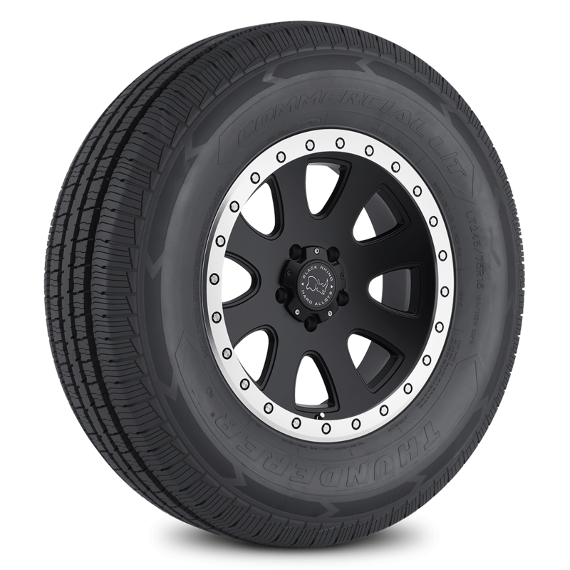 LT225/75R16 Thunderer COMMERCIAL LT 115/112Q 10PLY LOAD E