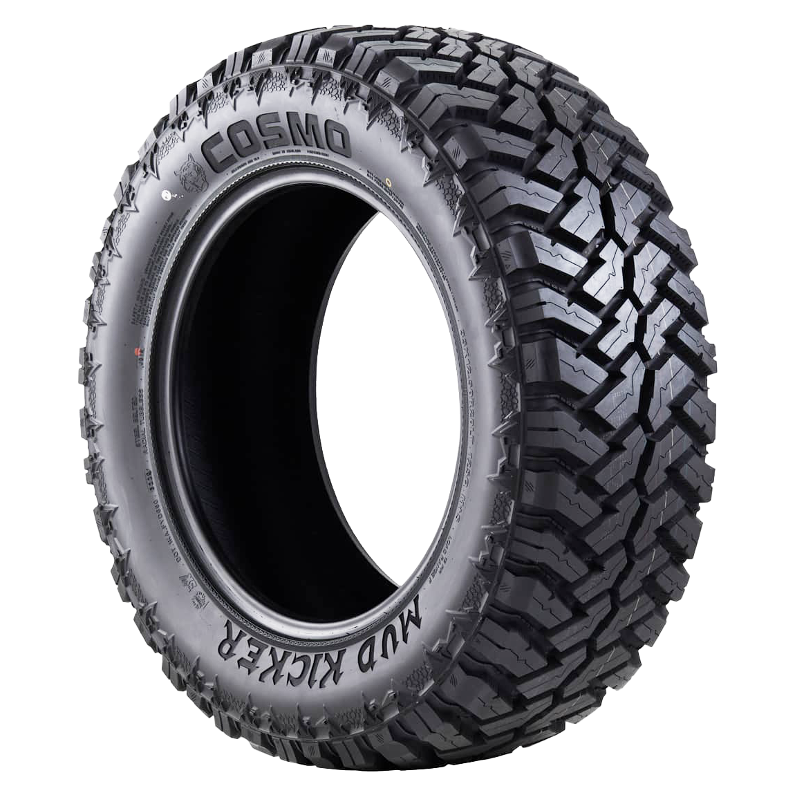 35X12.50R20LT Cosmo MUD KICKER 125Q LOAD F 12PLY M+S