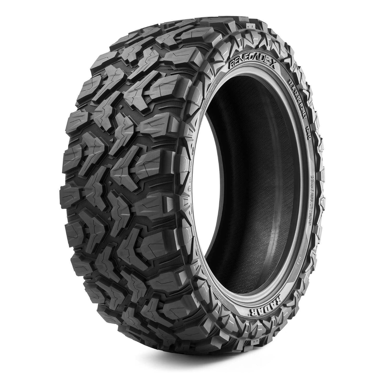 37X13.50R20LT Radar RENEGADE-X M/T 10PLY 127Q LOAD E M+S